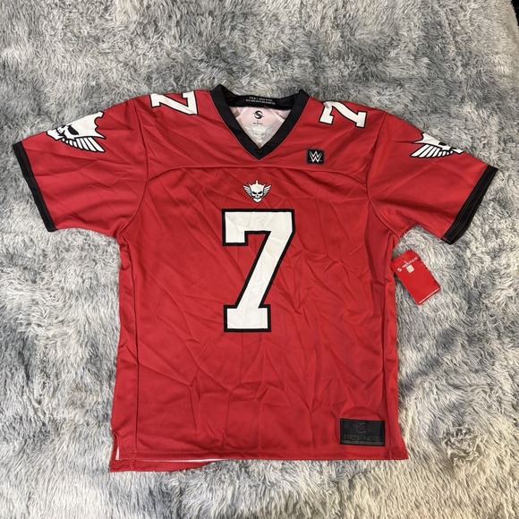 WWE Other - WWE Royal Rumble 2024 Football Jersey Tampa Bay American Nightmare Rhodes NWT